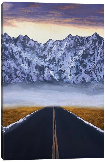 Road Up Canvas Art Print - Marina Zotova