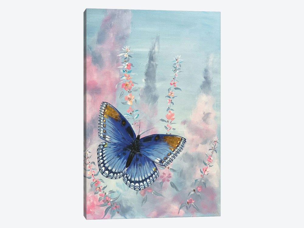 Delicate Butterfly by Marina Zotova 1-piece Canvas Print
