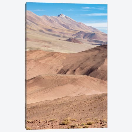 The Argentinian Altiplano along Routa 27 between Pocitos and Tolar Grande, Argentina Canvas Print #MZW125} by Martin Zwick Canvas Artwork