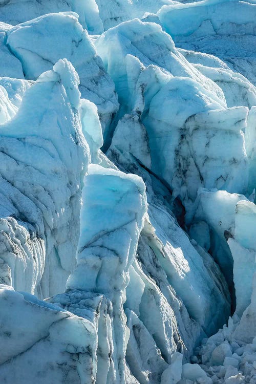The Russell Glacier. Landscape close to the Greenland Ice Sheet near Kangerlussuaq, Greenland