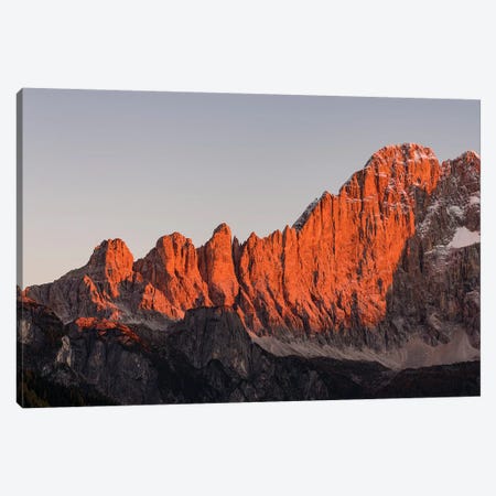 Mount Civetta is one of the icons of the Dolomites, Italy I Canvas Print #MZW13} by Martin Zwick Canvas Art Print
