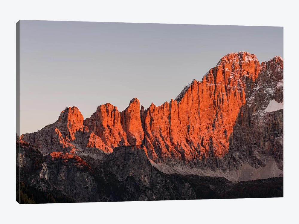 Mount Civetta is one of the icons of the Dolomites, Italy I by Martin Zwick 1-piece Canvas Artwork