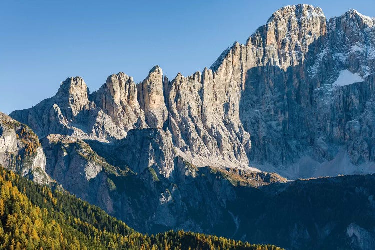 Mount Civetta is one of the icons of the Dolomites, Italy II