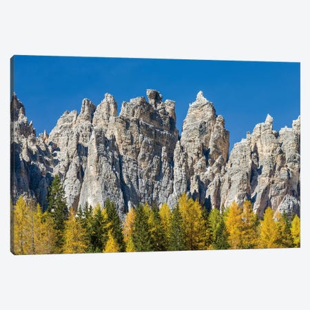 Peaks of the southern Civetta mountain range, Val dei Cantoni, dolomites, Veneto, Italy Canvas Print #MZW19} by Martin Zwick Canvas Print