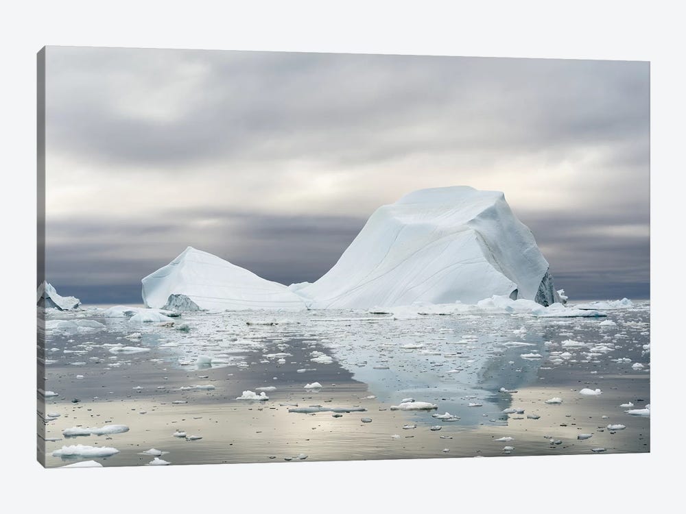Ilulissat Icefjord At Disko Bay, Greenland, Danish Territory. by Martin Zwick 1-piece Canvas Art Print