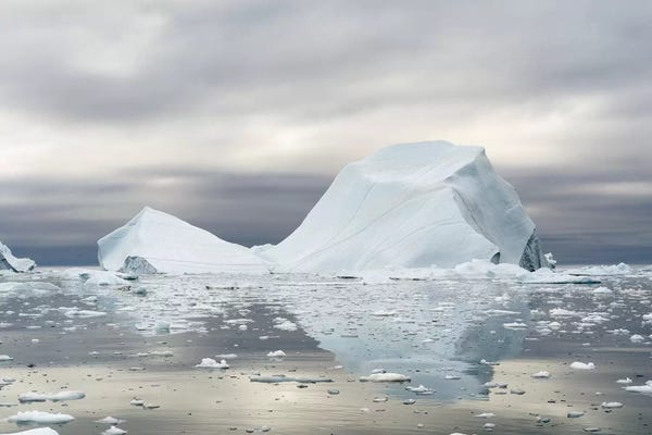 Greenland: Ilulissat Icefjord At Disko Bay, Greenland, Danish Territory. by Martin Zwick