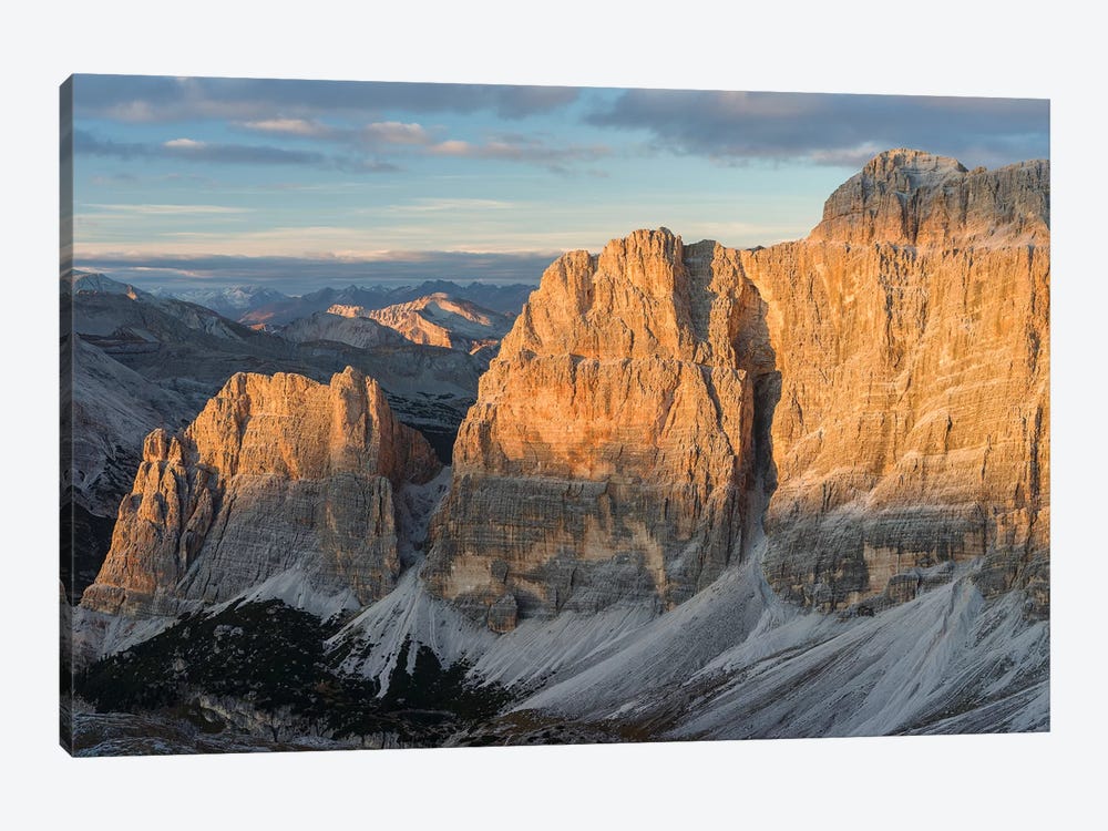 The Fanes Mountains in the Dolomites. Italy by Martin Zwick 1-piece Canvas Artwork