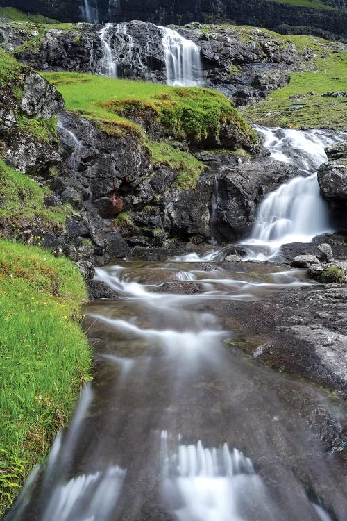 The valley of Saksun. Denmark, Faroe Islands