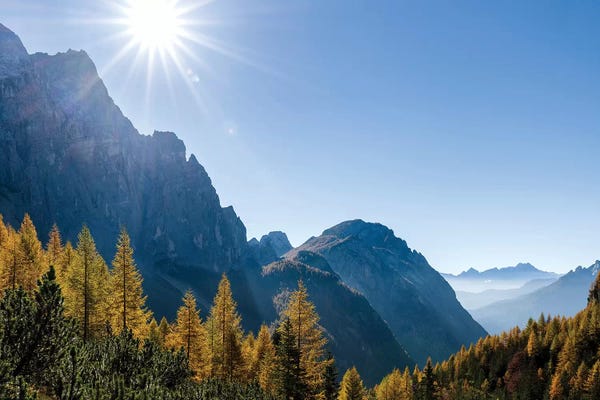 Valle Corpassa in the Civetta Mountain range, dolomites, Veneto, Italy I