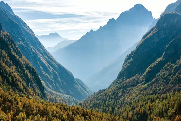 Martin Zwick: Valle Corpassa in the Civetta Mountain range, dolomites, Veneto, Italy II by Martin Zwick
