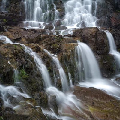Waterfall, Fuglafjordur, Denmark by Martin Zwick canvas print