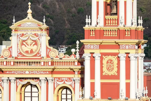 Martin Zwick: Church San Francisco. Town of Salta, located in the foothills of the Andes. Argentina by Martin Zwick