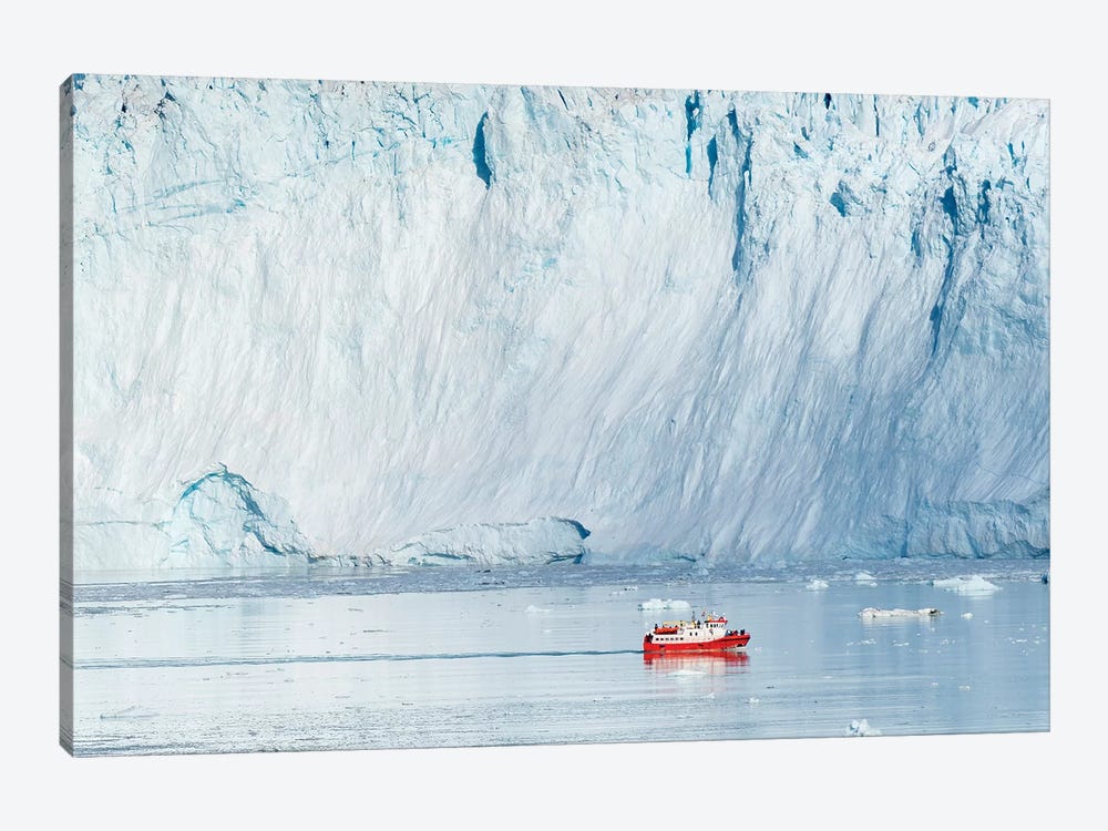 Glacier Eqip (Eqip Sermia) in western Greenland, Denmark by Martin Zwick 1-piece Canvas Art