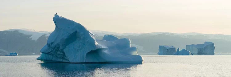 Icebergs in the Uummannaq fjord system, northwest Greenland