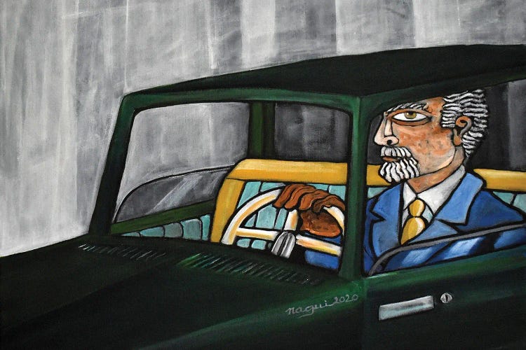 The Man In The Green Automobile