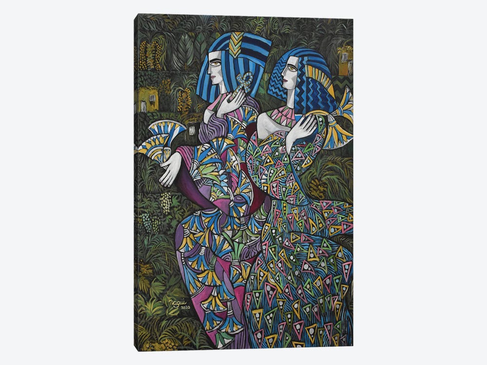 Women Of Egypt by Nagui Achamallah 1-piece Canvas Wall Art