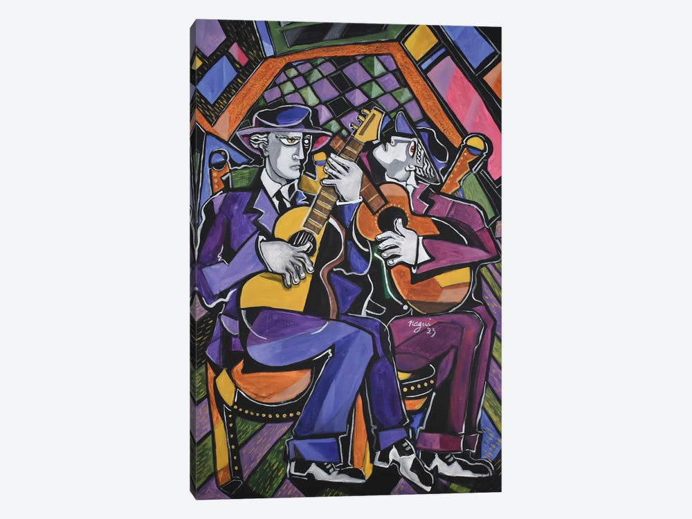 Flamenco 2023 by Nagui Achamallah 1-piece Canvas Art Print