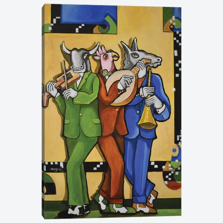 The Carnival Of The Animals Canvas Print #NAA159} by Nagui Achamallah Canvas Art