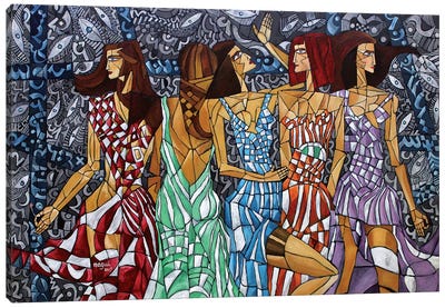 Silk Canvas Art Print - Nagui Achamallah