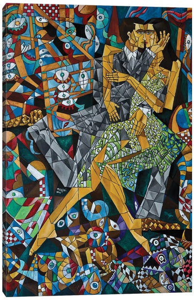 The Kiss Canvas Art Print - All Things Klimt