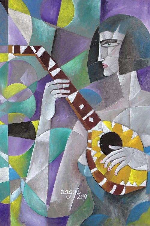 Woman With Lute