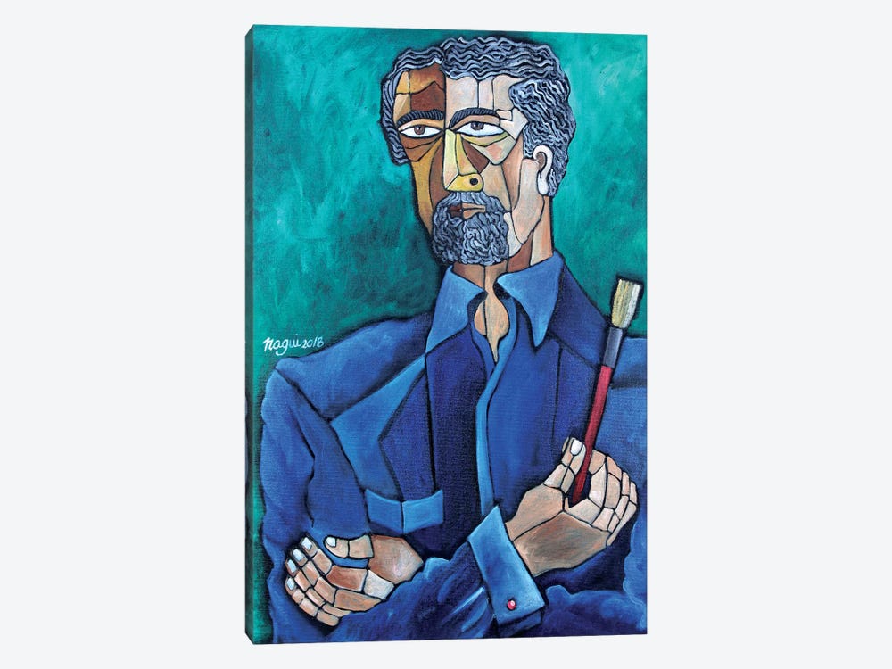 The Painter by Nagui Achamallah 1-piece Art Print