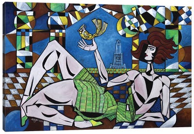 Alexandria Adieu Canvas Art Print - Artists Like Picasso