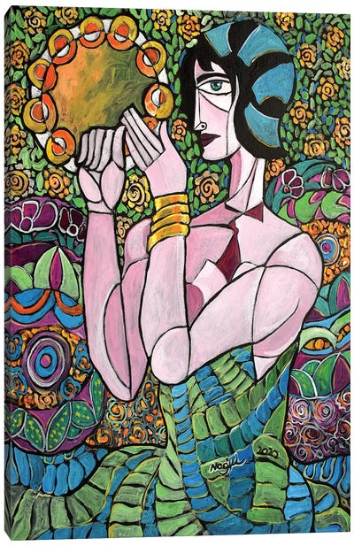 Tambourine Canvas Art Print - Nagui Achamallah