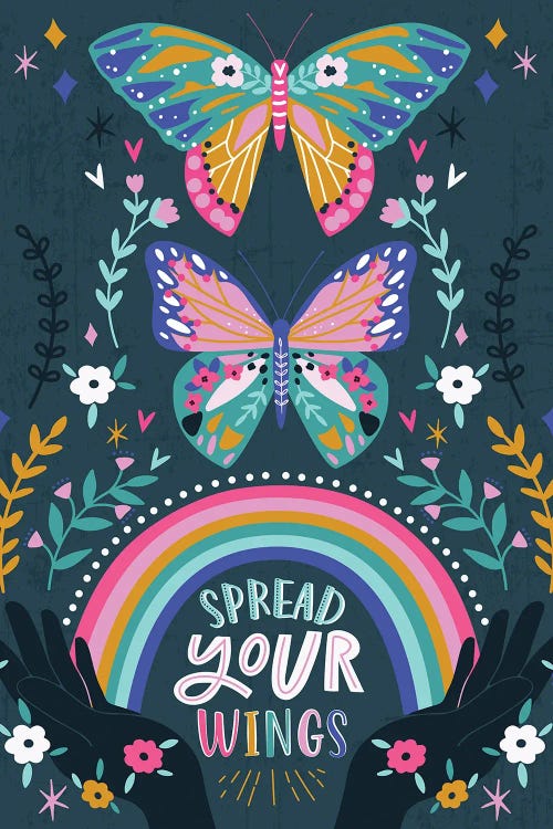 Spread Your Wings by Angela Nickeas wall art