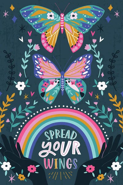 Pink Light Studio: Spread Your Wings by Angela Nickeas