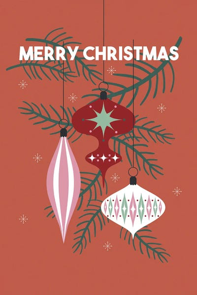 Vintage Christmas: Merry Christmas by Angela Nickeas