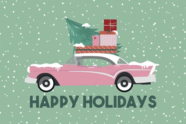 Vintage Christmas: Happy Holidays by Angela Nickeas