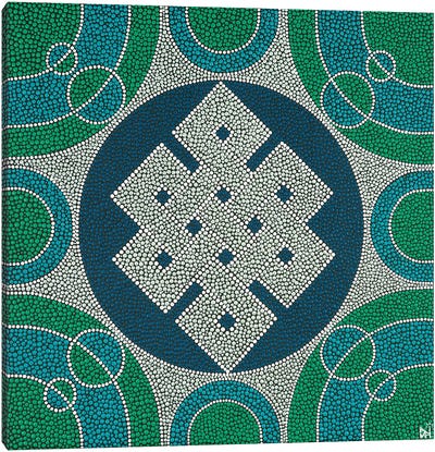 Eternity Geometric I Canvas Art Print - Mandala Art