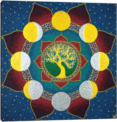 Tree  Of Life Canvas Art Print - Zen Master