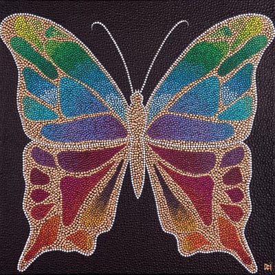 Butterfly by Nadya Al-Haroun canvas print