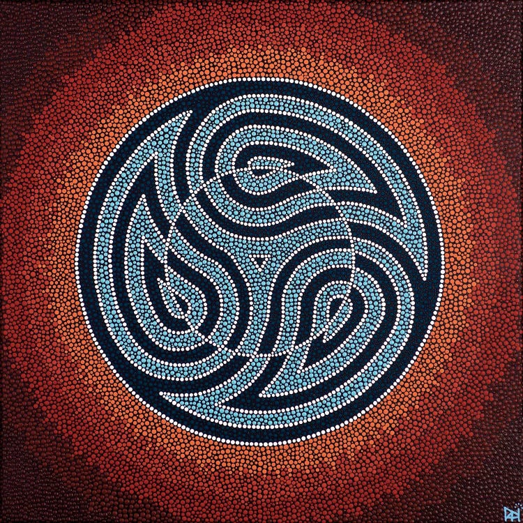 Three Fishes by Nadya Al-Haroun wall art