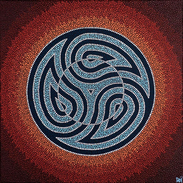 Mandalas: Three Fishes by Nadya Al-Haroun