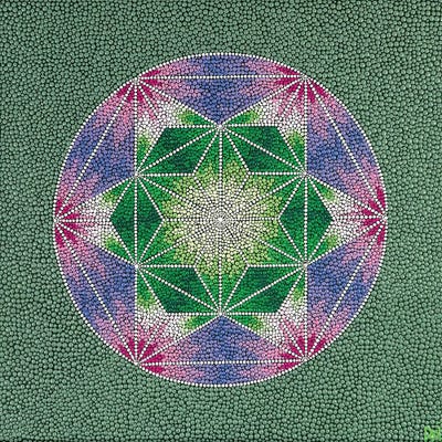 Geometric by Nadya Al-Haroun art print