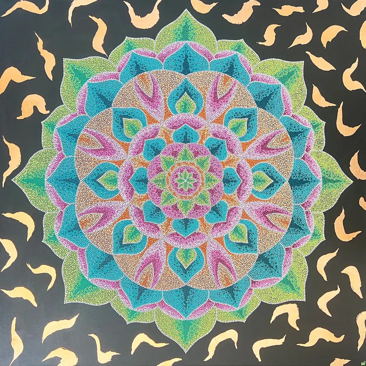 Mandala Flower I