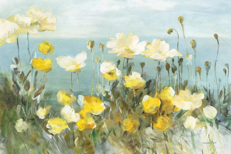 Field of Poppies Bright by Danhui Nai wall art