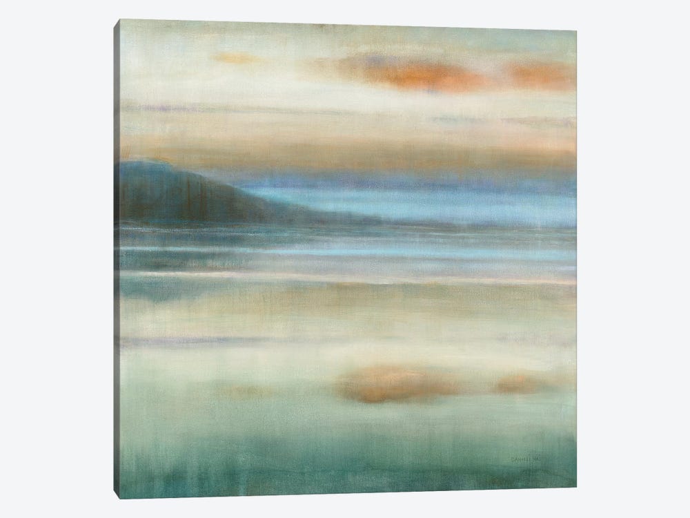 Coastal Sunset by Danhui Nai 1-piece Canvas Art Print