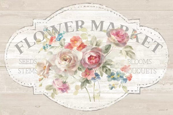 Shabby Chic Décor: Cottage Garden I by Danhui Nai