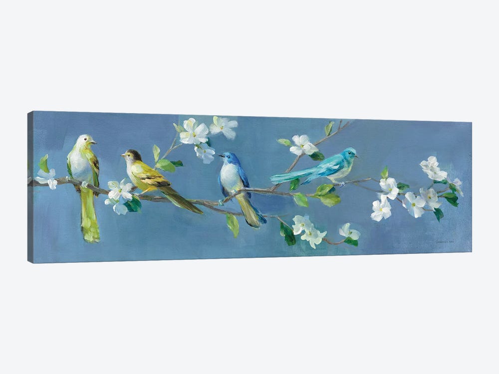 Spring in the Neighborhood I by Danhui Nai 1-piece Canvas Print