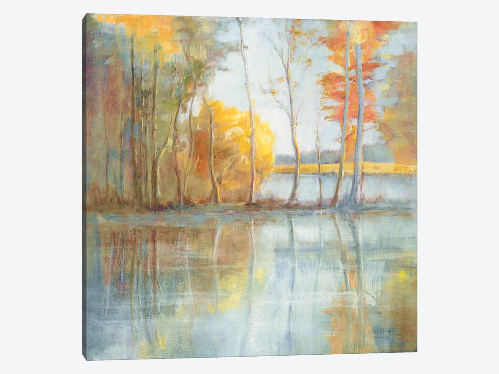 Lakeside Reflection by Danhui Nai 1-piece Canvas Art Print