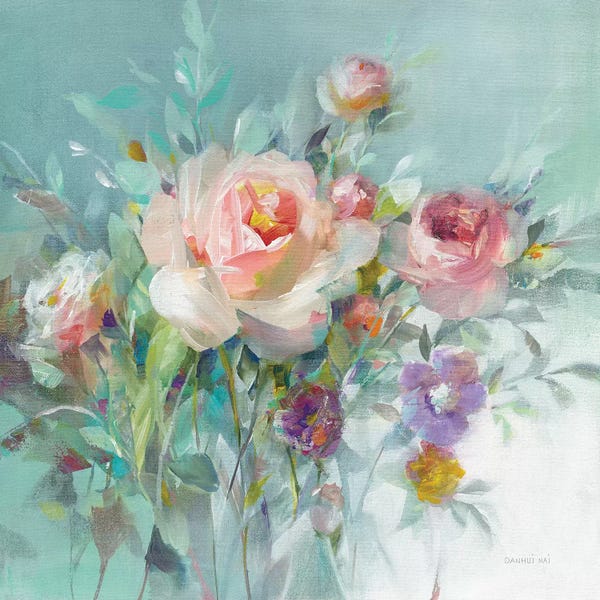 Danhui Nai: Summer Garden Roses by Danhui Nai