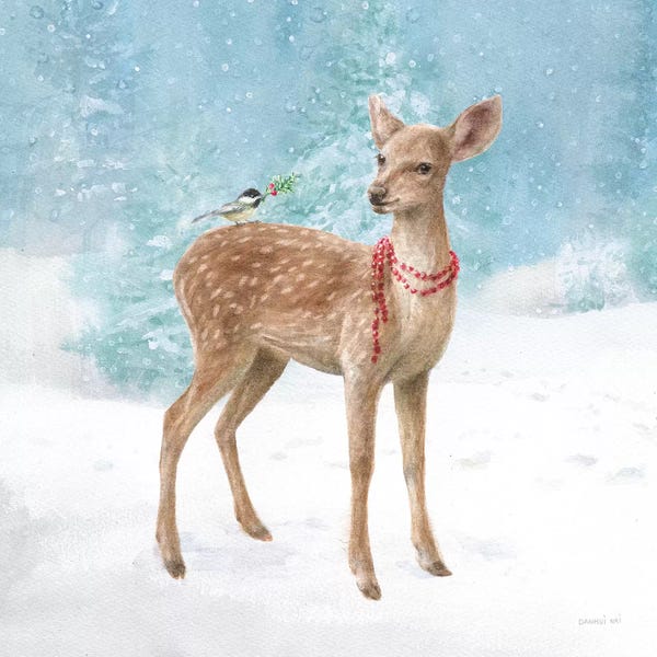 Rustic Winter: Woodland Celebration VI by Danhui Nai