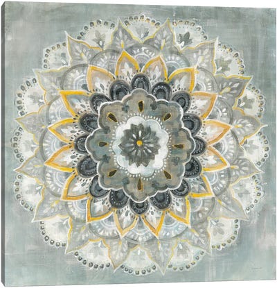 Sunburst Canvas Art Print - Mandala Art