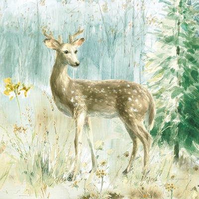 Meadows Edge III by Danhui Nai framed canvas print