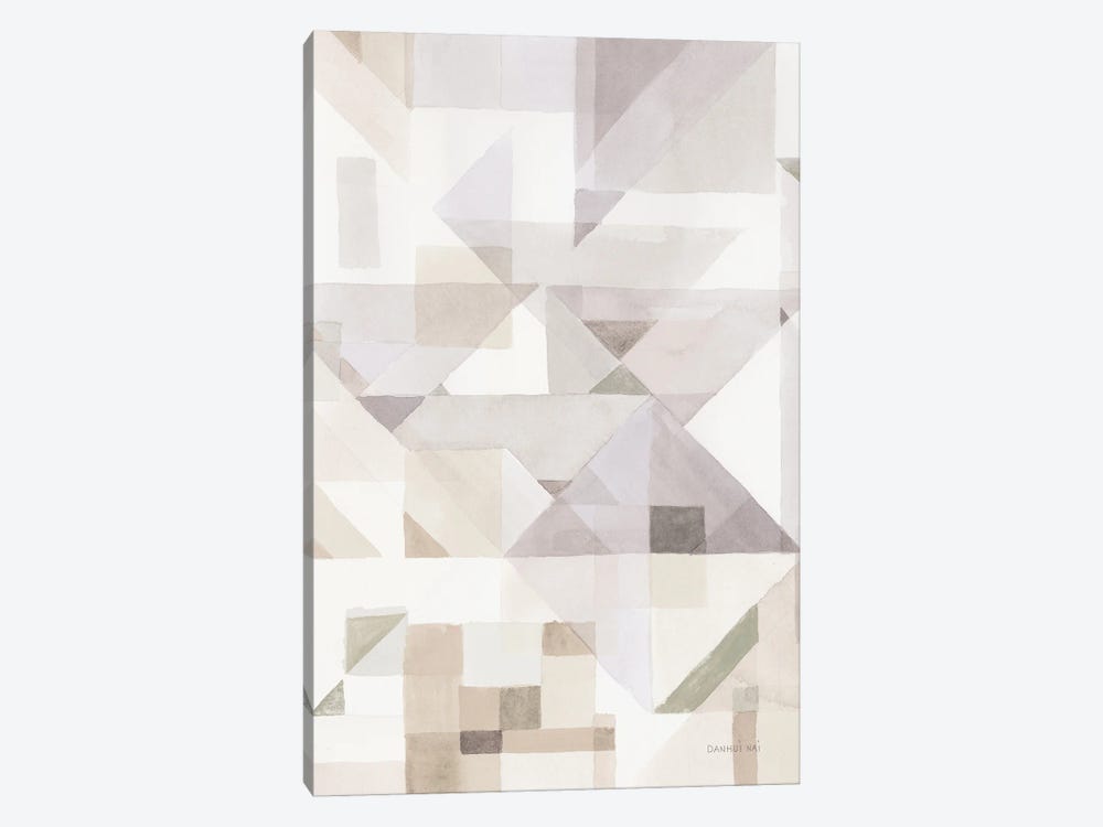 Try Angles III Neutral Sage by Danhui Nai 1-piece Canvas Print