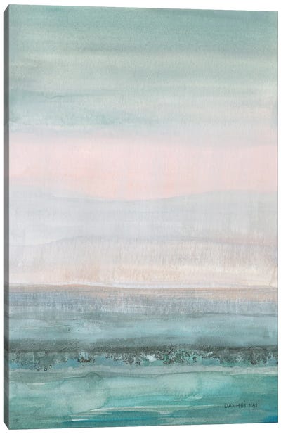 Pastel Seascape Canvas Art Print - Danhui Nai